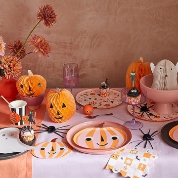 Meri Meri Halloween Paper Plates Pack of 8 for Parties