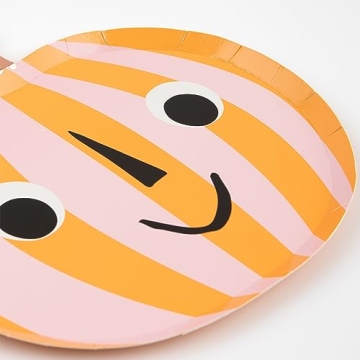 Meri Meri Halloween Paper Plates Pack of 8 for Parties
