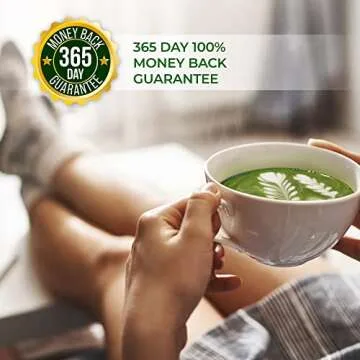 Organic Matcha Green Tea Powder (1 Lb) - 100% Pure Matcha for Smoothies Latte and Baking - Easy to Mix - Kosher Pareve