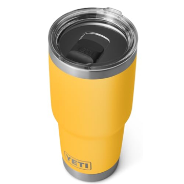 YETI Rambler 30 oz Tumbler - Stainless Steel, Vacuum Insulated with MagSlider Lid, Alpine Yellow