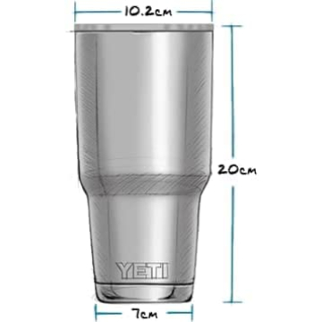 YETI 30 oz Rambler Tumbler - Stainless Steel & Insulated
