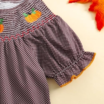 Adorable Toddler Halloween Romper for Baby Girls