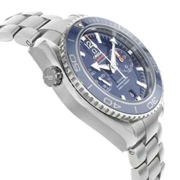 Omega Seamaster Planet Ocean Titanium 600M Chronograph Automatic Blue Dial Men's Watch 232.90.46.51.03.001