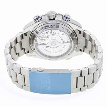 Omega Seamaster Planet Ocean Titanium 600M Chronograph Automatic Blue Dial Men's Watch 232.90.46.51.03.001