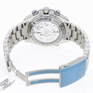 Omega Seamaster Planet Ocean Titanium 600M Chronograph Automatic Blue Dial Men's Watch 232.90.46.51.03.001