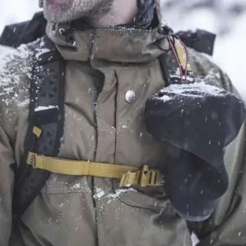 Peak Design Black Shell Medium Form-Fitting Rain and Dust Cover