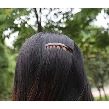 Yeshan 3.2" Plastic Hair Side Combs for Women - 12pcs