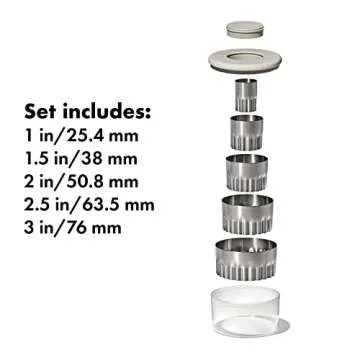 OXO Good Grips Double-Sided Cookie & Biscuit Cutters