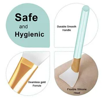 Silicone Face Mask Brush Set - 4 PCS HOFASON Applicators