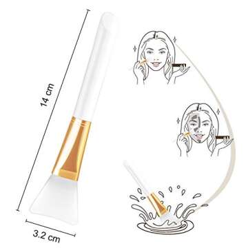 Silicone Face Mask Brush Set - 4 PCS HOFASON Applicators