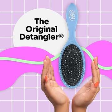 Wet Brush Detangling Brush - Tangle-Free for All Hair Types