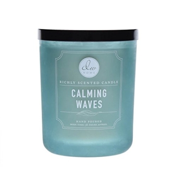 DW Home Decoware Richly Scented Candle Large Double wick 15oz --- Calming Waves