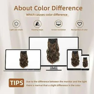 Fliace Highlight balayage dark brown Hairpieces, Natural & Blends Well Clip in Hair Extensions (20inch, 6pcs, Dark roasted coffee & Caraamel brown)