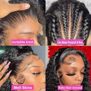 Stunning PXTPXT 360 Lace Front Wigs for Natural Beauty