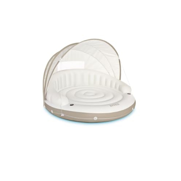 INTEX Canopy Island Inflatable Pool Float - Ultimate Summer Relaxation