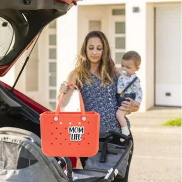 Mity Rain Momlife Bag Charms - Custom Decorative Accessories