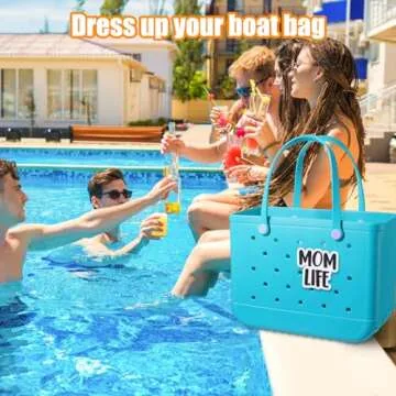 Mity Rain Momlife Bag Charms - Custom Decorative Accessories