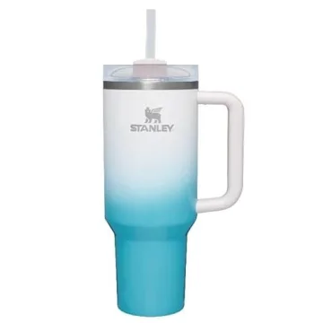 STANLEY Flowstate 40oz Quencher H2.0 Tumbler POOL OMBRE Exclusive