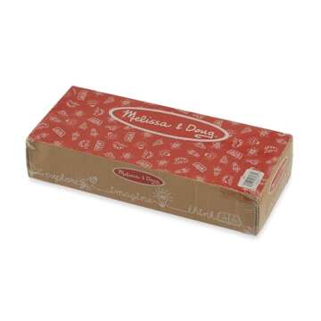 Melissa & Doug Mega Race-Car Carrier - Wooden Tractor and Trailer With 6 Unique Race Cars