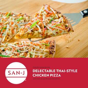 San-J - Gluten Free Thai Peanut Sauce -Traditional and Tasty Cooking Sauce - Non-GMO - 10 oz. Bottle