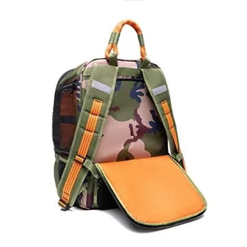 ROVERLUND Airline Pet Backpack Laptop Storage Travel