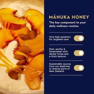 Manuka Health UMF 16+/MGO 573+ Manuka Honey - Potent Superfood from New Zealand