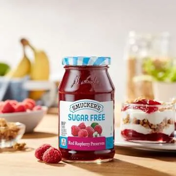 Smucker's Sugar Free Red Raspberry Preserves, 12.75 Ounces