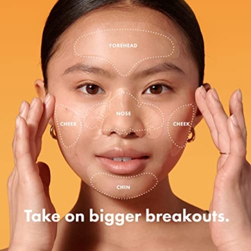 Mighty Patch Face - XL Hydrocolloid Acne Mask for Rapid Relief