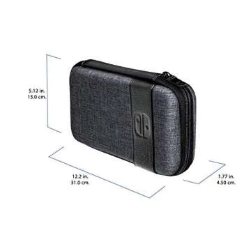 PDP Slim Travel Case for Nintendo Switch – Grey