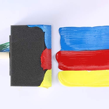 Bates 20-Pack Foam Paint Brushes Set for Flawless Painting