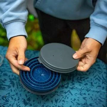 GSI Outdoors Pour-Over Java Drip I Travel Drip Coffee Maker, Collapsible Cone Fits All Coffee Cups & Mugs for Caravan, RV, Camping & Backpacking