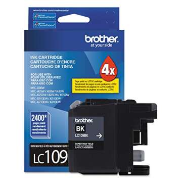 Brother Printer Ultra High Yield Inkjet Cartridge - Black (LC109BK)