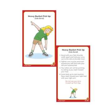 Super Duper Publications | Upper Body and Core Strength Fun Deck | Occupational Therapy Flash Cards | Gross Motor Movement Activity | Educational Learning Materials for Children