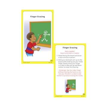 Super Duper Publications | Upper Body and Core Strength Fun Deck | Occupational Therapy Flash Cards | Gross Motor Movement Activity | Educational Learning Materials for Children