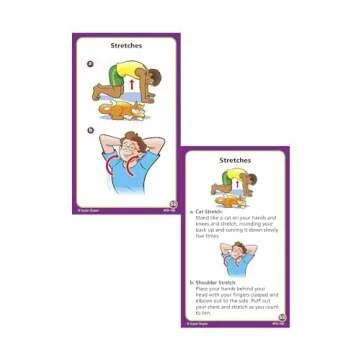 Upper Body and Core Strength Fun Deck for Kids