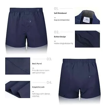 Comfortable Classic Men's Boxers - Perfect Fit and Style