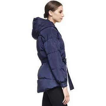 Orolay Women's Hooded Coat - Short and Stylish for Winter
