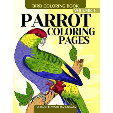 Explore Stunning Parrot Coloring Pages in This Fun Art Book