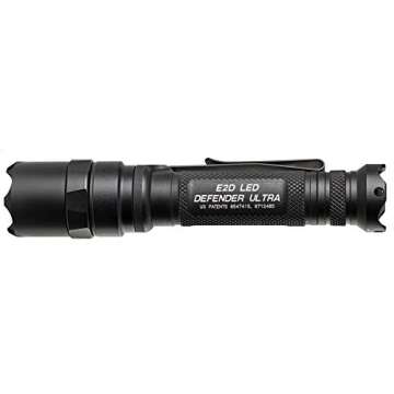 SureFire E2D Defender Ultra Dual Output LED Flashlight - 1000 Lumens and Self-Defense Ready