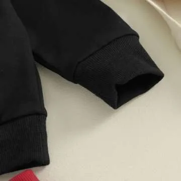 Thorn Tree Toddler Boys Girls Clothes Mama's Valentiens Sweatshirt Long Pants Spring Winter Unisex Baby Outfits