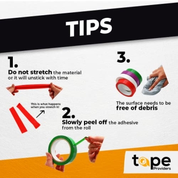 WOD VTC365 Vinyl Pinstriping Tape - 1/4 In x 36 Yds