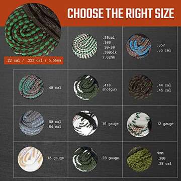 Ultimate Rifle Build Gun Snake - Efficient Gun Cleaning Rope