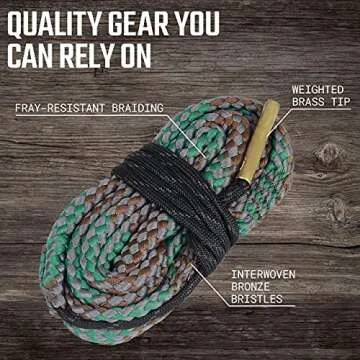 Ultimate Rifle Build Gun Snake - Efficient Gun Cleaning Rope