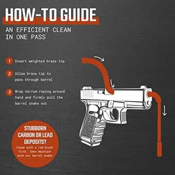 Ultimate Rifle Build Gun Snake - Efficient Gun Cleaning Rope