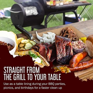 Bryco Goods Brown Butcher Paper Roll for BBQ and Crafts