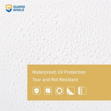 Durable GuardShield Waterproof Tarp 12x20 Feet