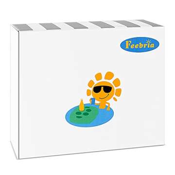 FEEBRIA Inflatable Pool Drink Holder for Drinks & Snacks