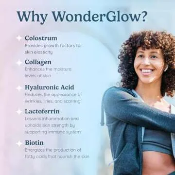 WonderCow Hair Skin and Nails Vitamins for Glowing Skin