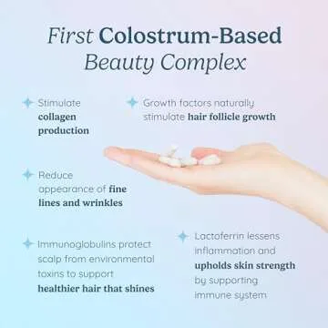 WonderCow Hair Skin and Nails Vitamins for Glowing Skin