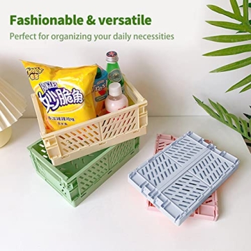 Pastel Crates - Colorful & Versatile Storage Solutions